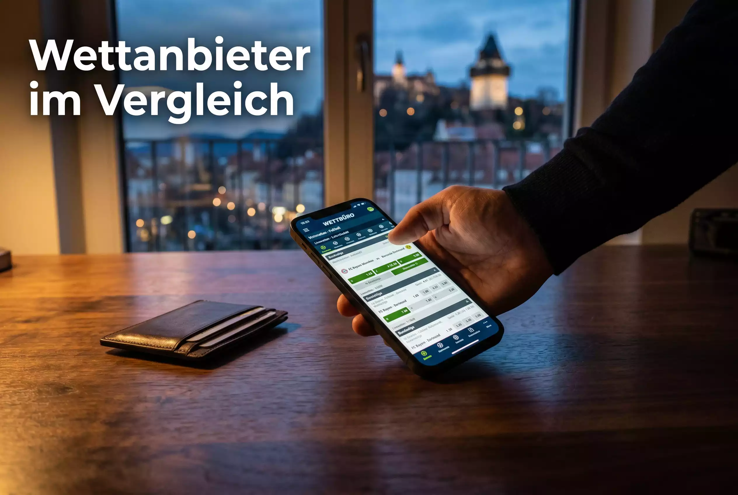 Vergleich der Wettanbieter mit Kreditkarte in Österreich 2026